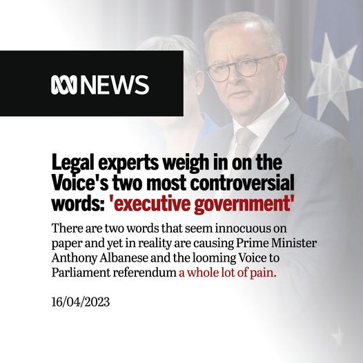 Albanese's Voice proposal risks opening a legal can of worms....