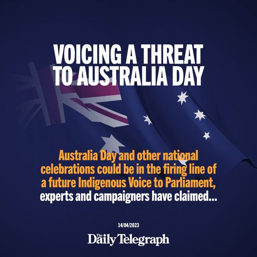 “I expect Australia Day is one of the first things they’ll try an...