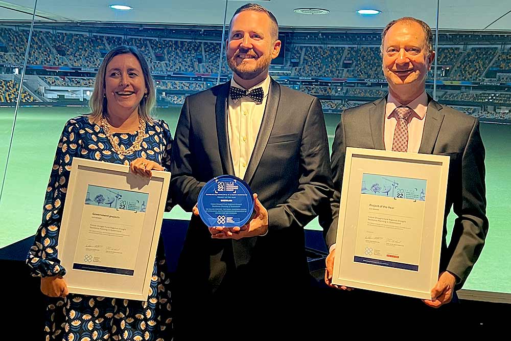 Qld Regional Drought Resilience Planning project wins major award