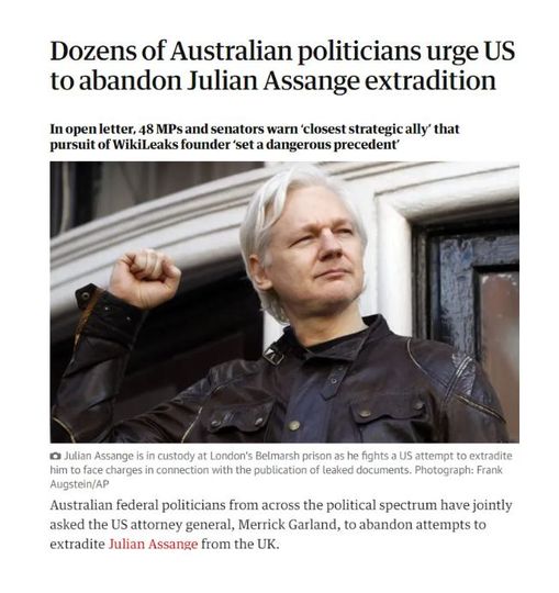 Julian Assange must be brought home....