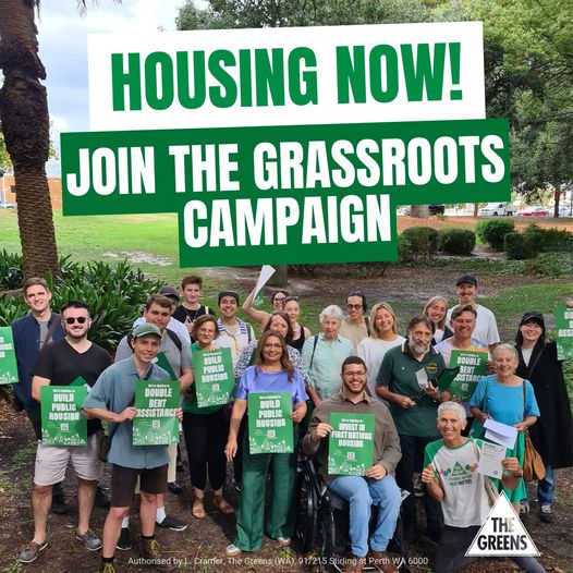 Last weekend, these passionate Greens volunteers were out in Pert...