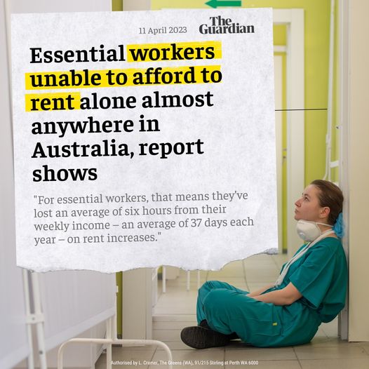 New research has shown that many essential workers such as those ...