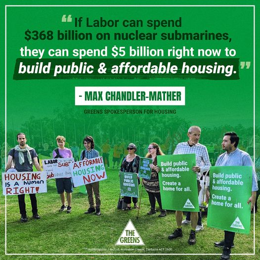 We’re in a housing and rental crisis. Yet Labor plan to spend mor...