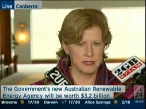 VIDEO: Australian Greens: Announcing the Australian Renewable Energy Agency