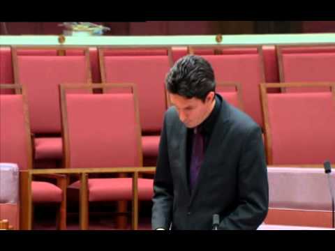 VIDEO: Australian Greens: Senator Scott Ludlam Carbon Price Speech 1 Nov 2011.wmv