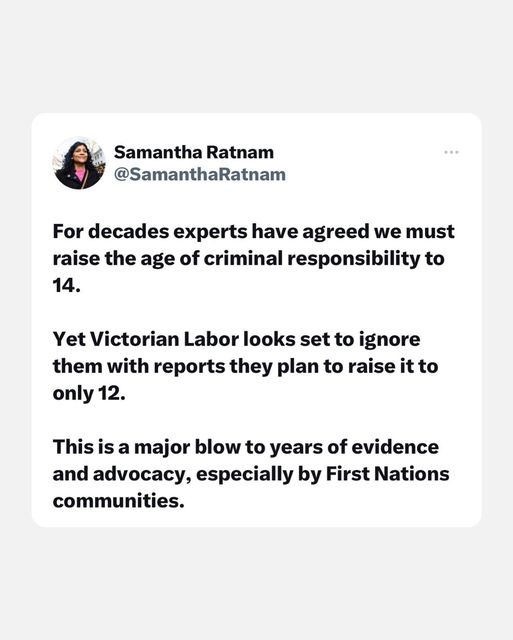 Victorian Greens: #BREAKING: The Vic Labor Government is reportedly set to #Raiseth…
