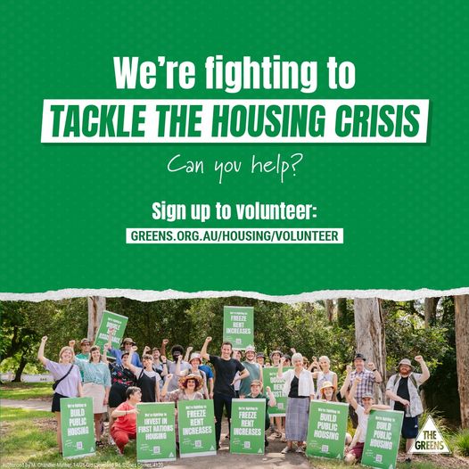 Victorian Greens: Labor’s housing plan will make the housing crisis worse. Rather t…