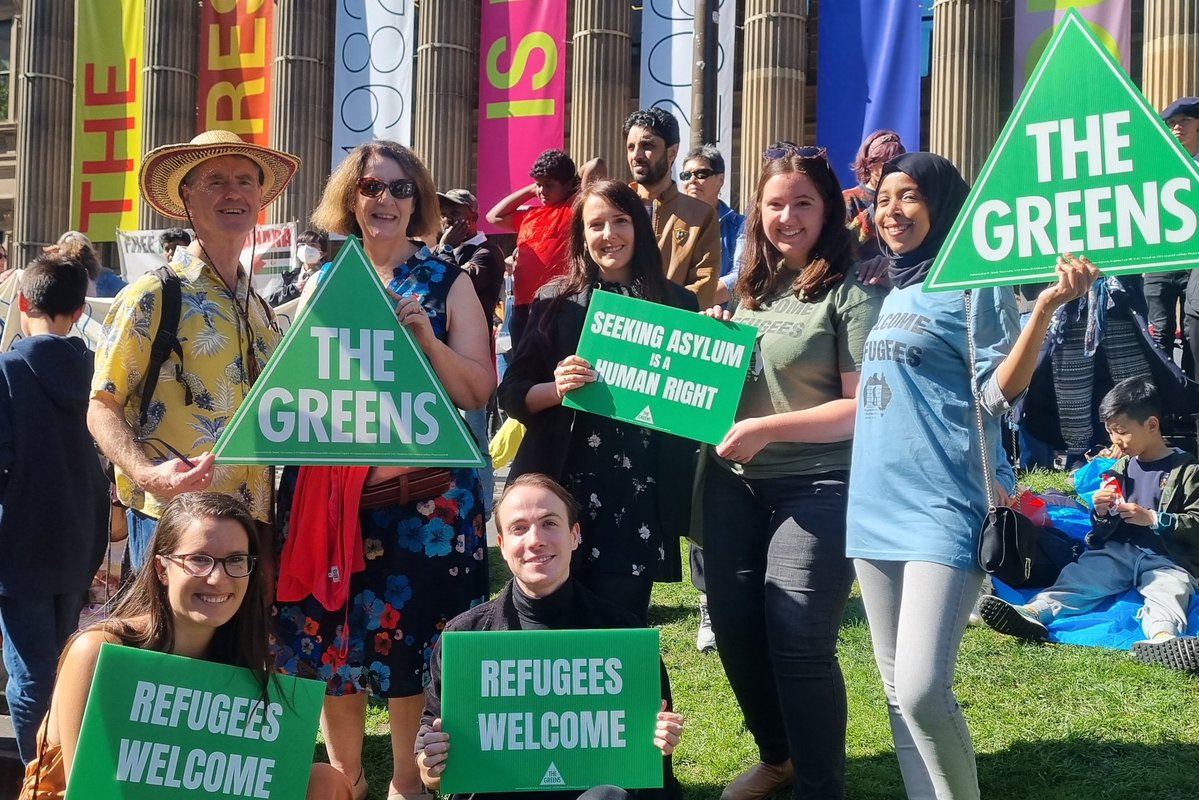 Victorian Greens: Say it loud, say it clear, refugees are welcome here …