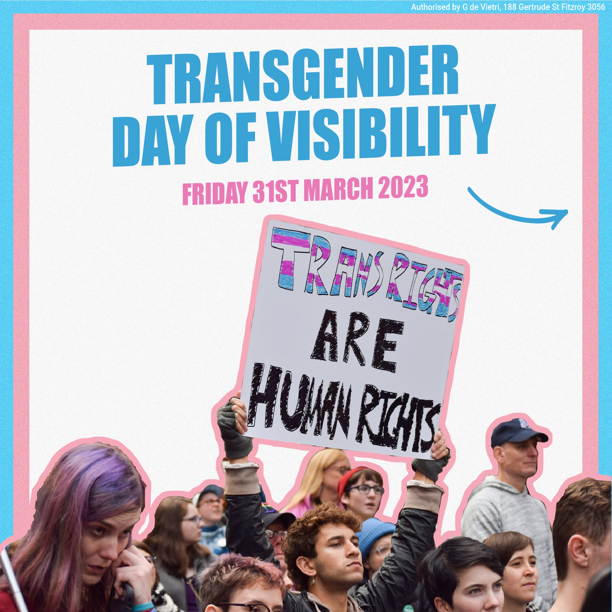 Today is #TransgenderDayOfVisibility, an important day to celeb...