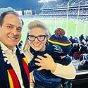 Our first @afl game with our little main man  @cjtarzia @adelaide...