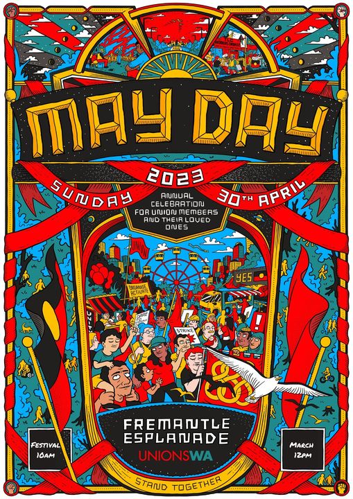 We can't wait for May Day tomorrow!...