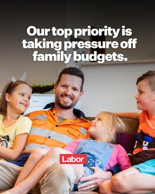 The Albanese Government is easing the cost of living for families...