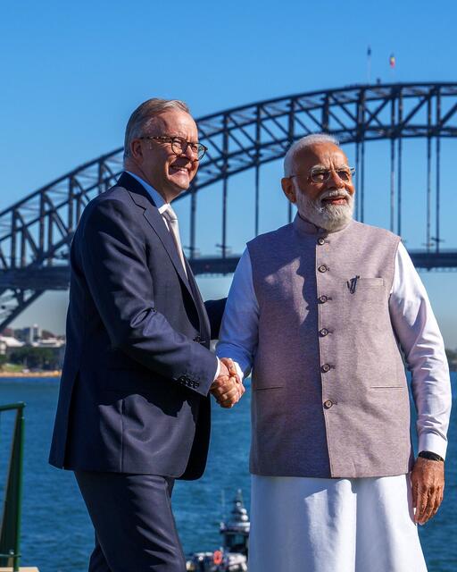 Australia and India are working more closely together to boost re...