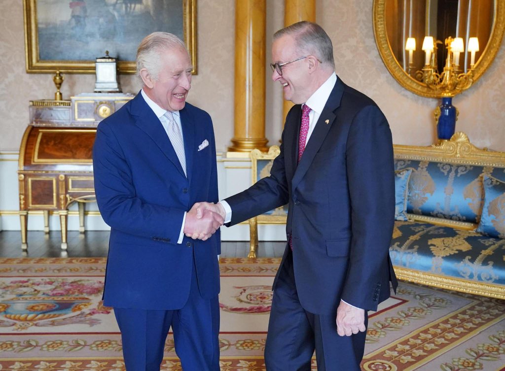 It was pleasure to meet King Charles III again at Buckingham Pala...