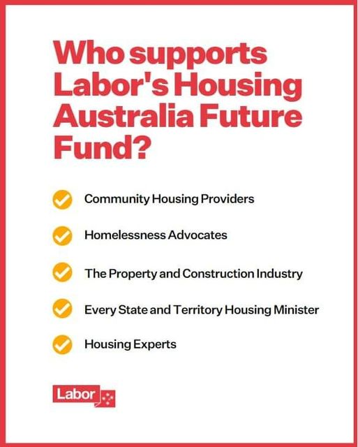 It’s now time for all Senators to back the $10 billion Housing Au...