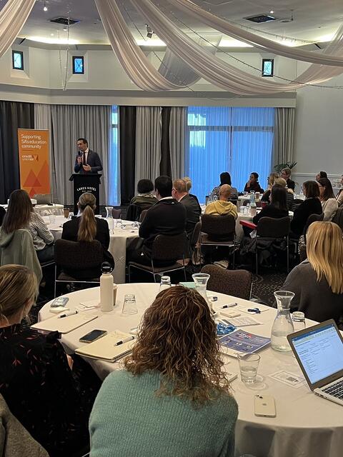 Speaking at the 31st SA Wellbeing Leaders in Schools Assoc (SAWLI...