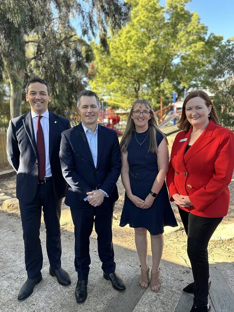 Today I joined @JasonClareMP and @miller_frost at Edwardstown Pri...