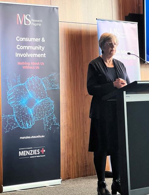 Thank you @ResearchMenzies for inviting me to speak at your MS Re...