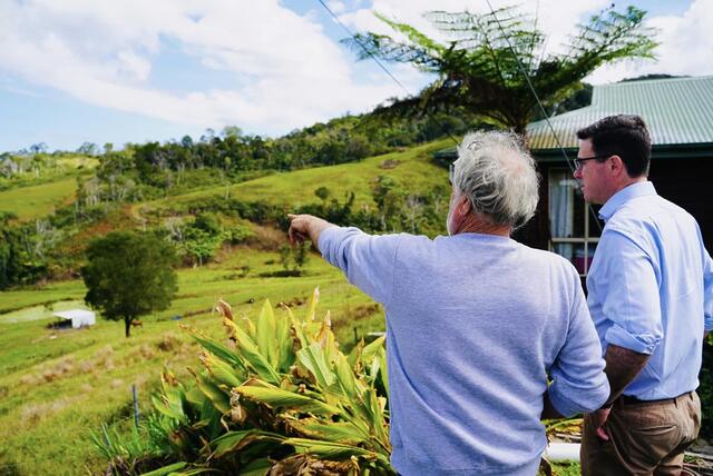 The $12 billion Pumped Hydro Project at Eungella is one the Feder...