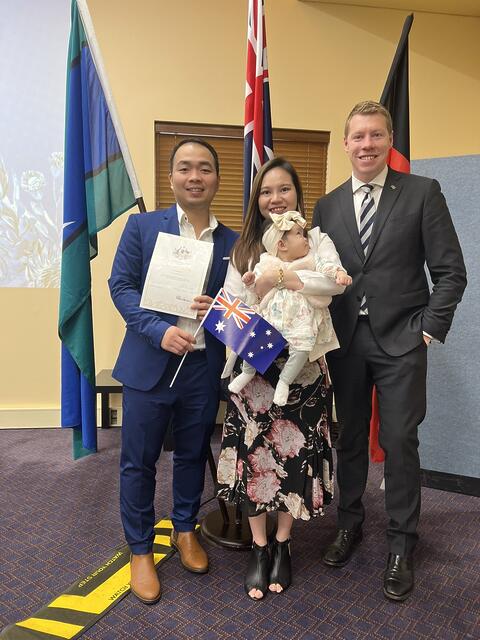 Congratulations to Australia’s newest citizens  ...