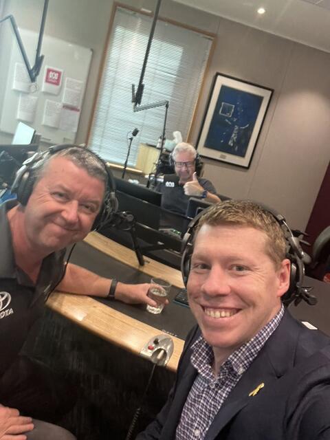 Talking road safety with Darren Davis from @foundation_get and @J...