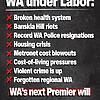The Premier may have changed but Labor hasn’t. Their list of fail...