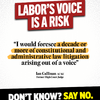 Labor's Voice risks opening a legal can of worms. Read more:  ...