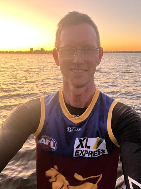 Sunrise in Perth for Road Safety Ministers Meeting this morning ...