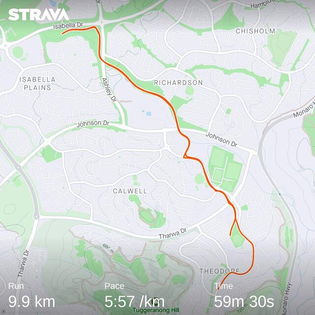 Check out my suburban 10km run on Strava.
 ...