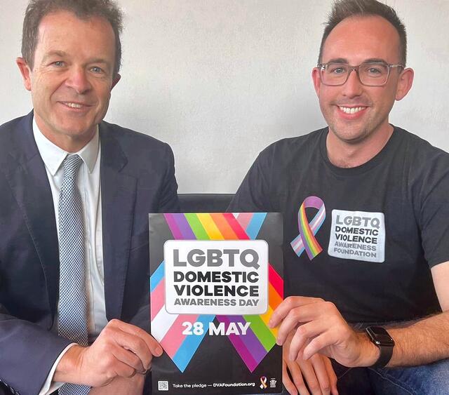Mark Speakman: Today is LGBTQ #DomesticViolence Awareness Day – helping to end v…