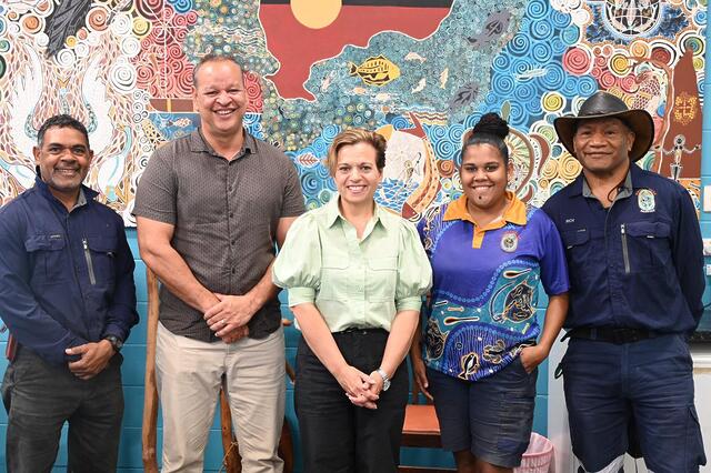 Thank you to the Palm Island Aboriginal Shire Council for hosting...
