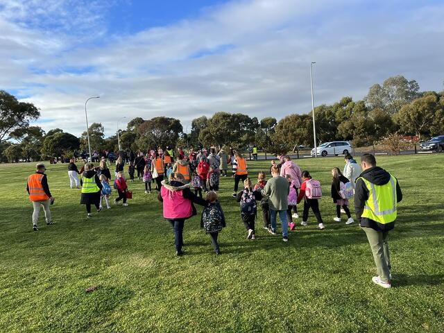 This morning I joined Coorara Primary for National Walk Safely to...