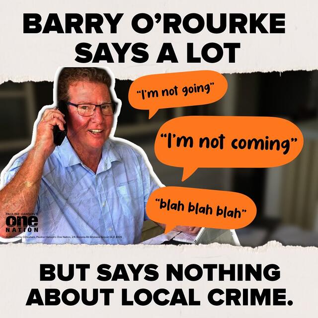 Queensland crime is out of control because Labor politicians like...