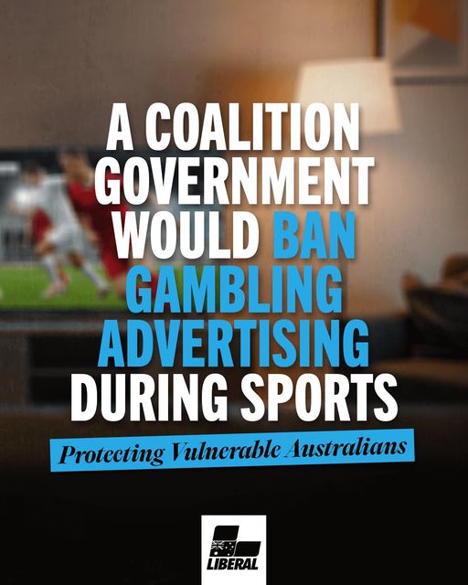 Peter Dutton: Footy time is family time. The bombardment of betting ads is taki…