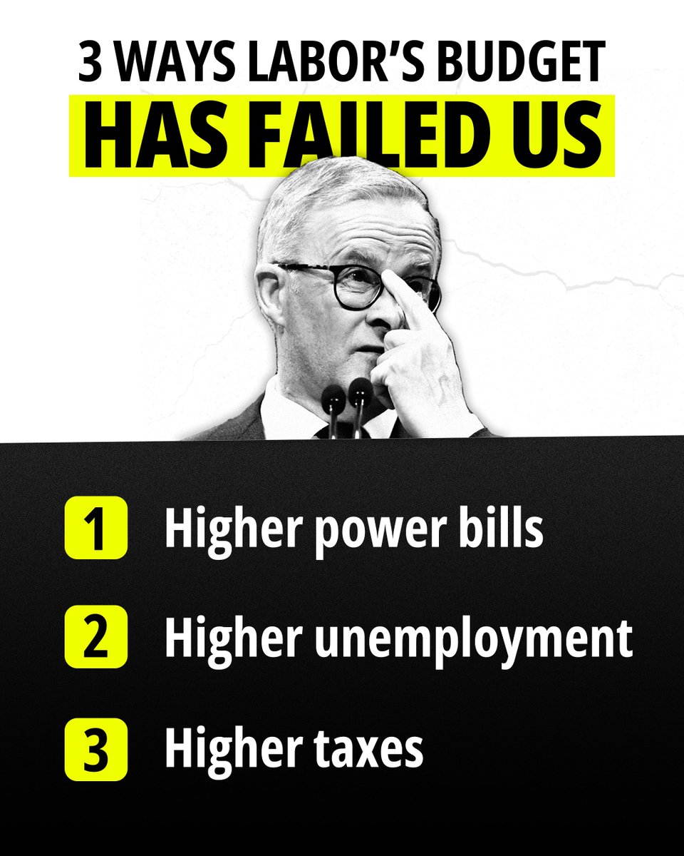 Labor's Budget makes life harder for Australians. ...
