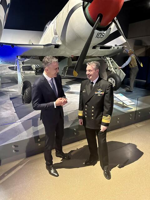 Always good to speak with Chair of the AUKUS Submarine Task Force...