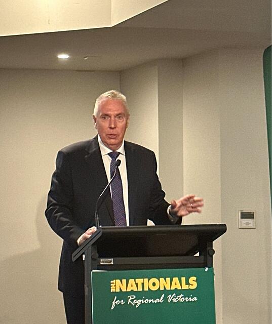 I addressed the @TheNationalsVic Conference to celebrate our best...
