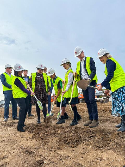 Prue Car MP: Construction for Gregory Hills Public School has officially begun…