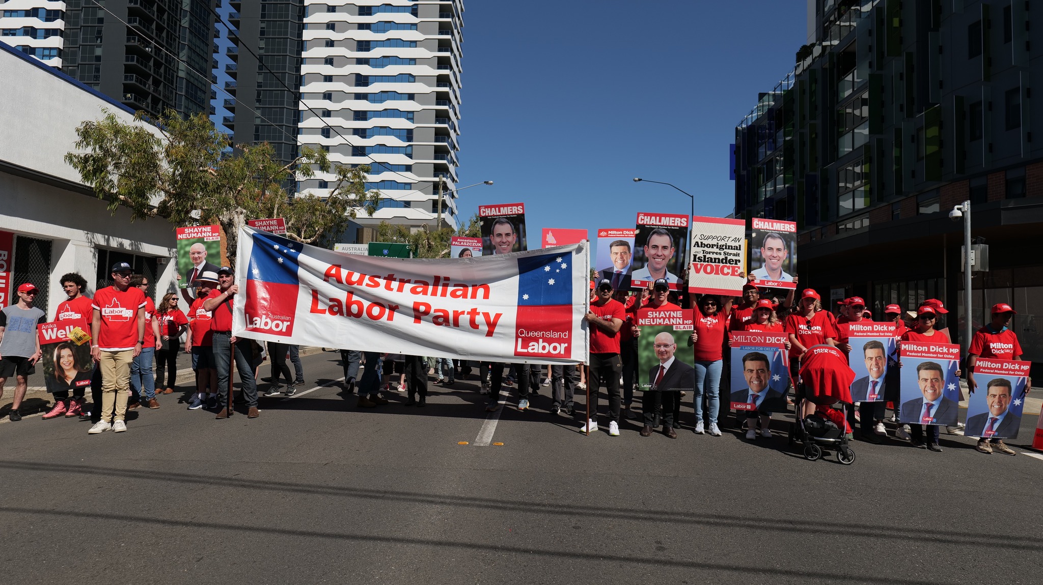 Labour Day 2023 with Premier Annastacia Palaszczuk, Prime Ministe...