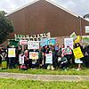 Today we rallied to save public housing that the Vic Labor govt w...