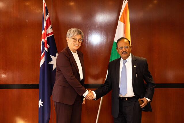 As partners for stability, Australia & India are working together...