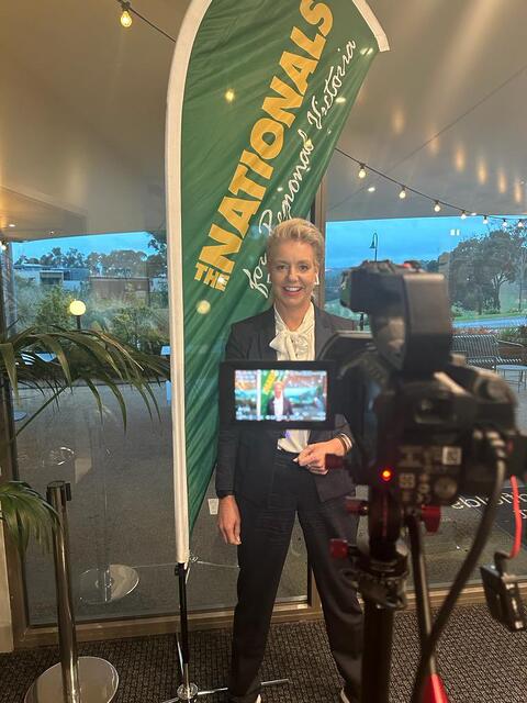 About to go live on @Erin_Molan @SkyNewsAust from @TheNationalsVi...