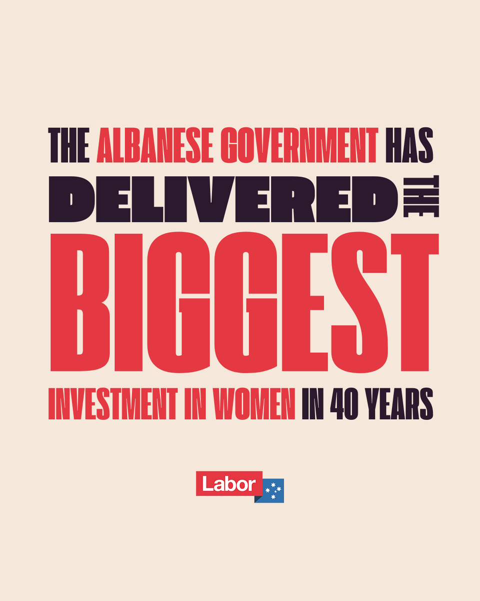 Since the Albanese Government was elected, we have made the bigge...