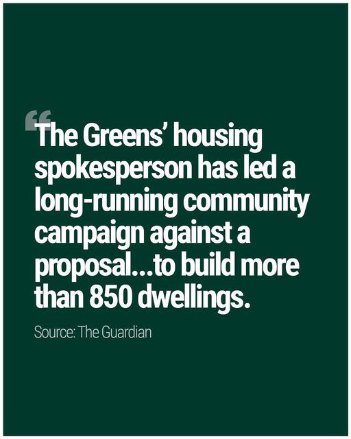 Steven Miles: The Greens political party can’t say they want more supply while …