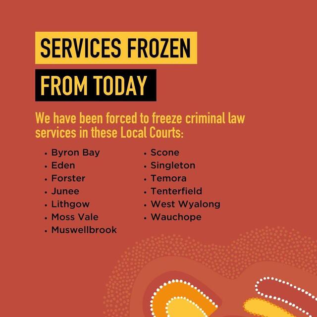 The NSW Aboriginal Legal Service is in crisis. This means more Fi...