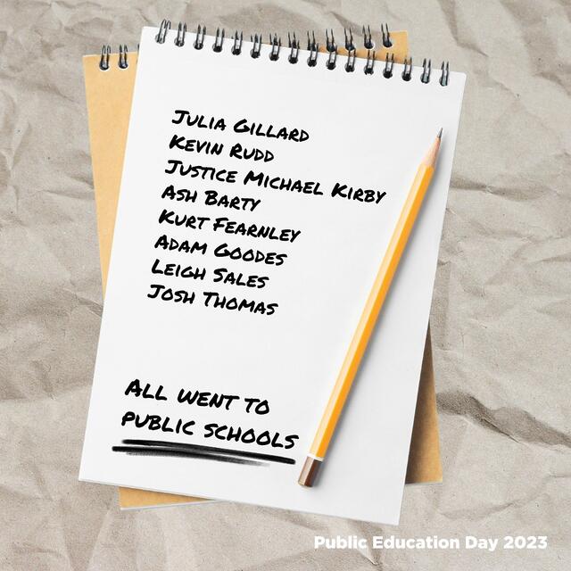 And me.  Public schools change lives. Happy Public Education Day....