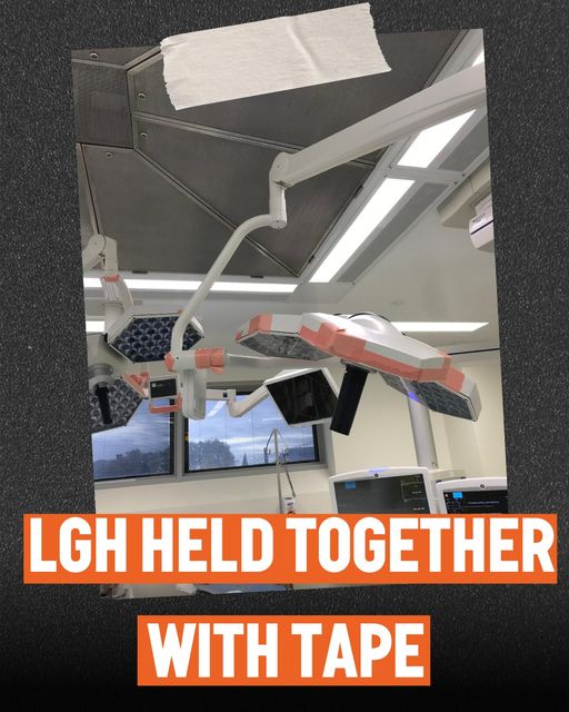 Our hospitals are literally held together with sticky tape while ...
