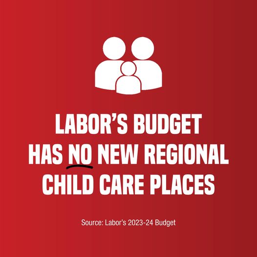 Labor is leaving rural and regional families behind...