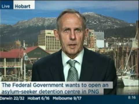 ABC news breakfast 6.5.11 - Senator Brown talks about proposal for PNG detention centre