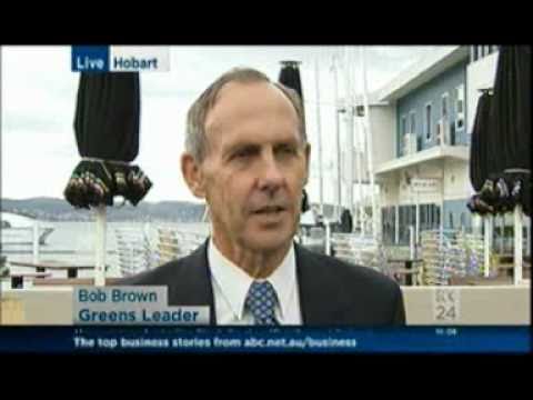 Senator Bob Brown Press Conference April 1 2011